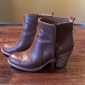 Loft brown ankle boots